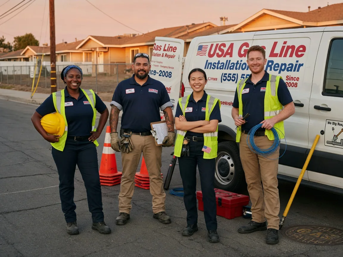 Gas Line Installation company in Cloverdale, CA